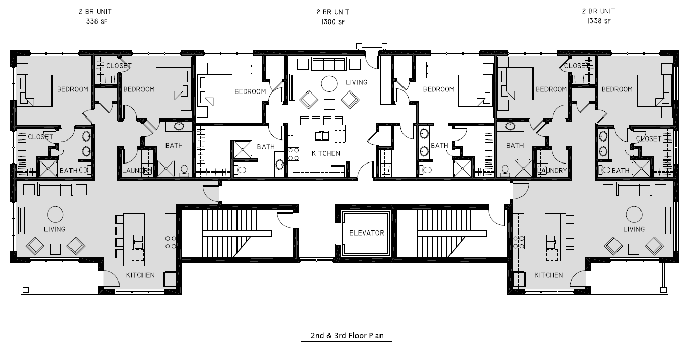 2nd and 3rd Floors